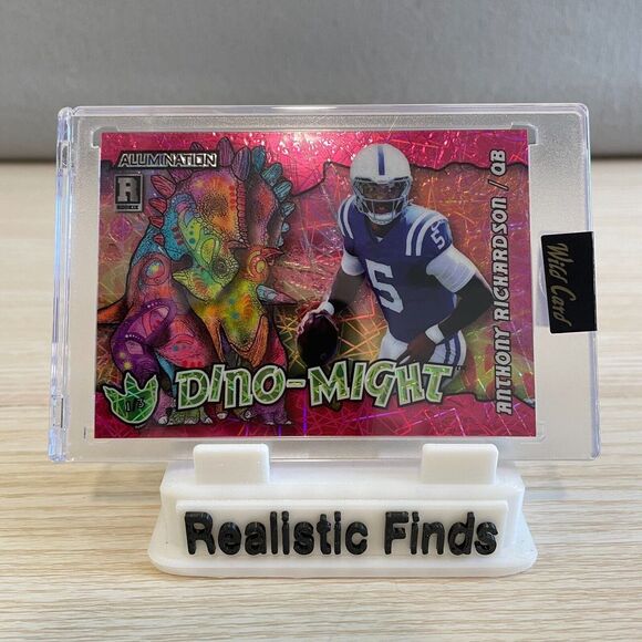 Other - 2023‎ Wild Card Alumination Anthony Richardson QB Dino-Might Rookie Card 1/3